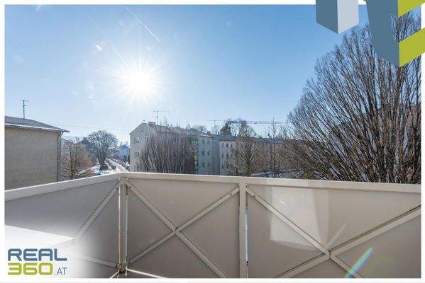 Balkon Richtung Westen