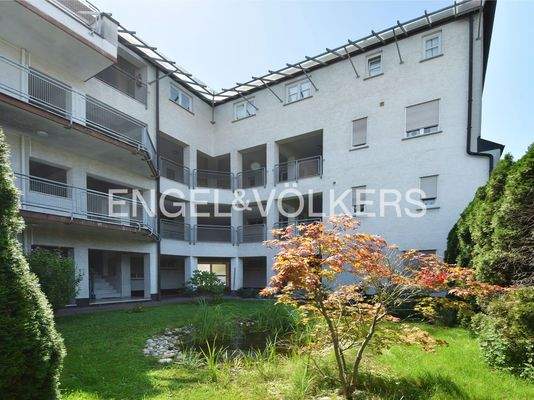 Das Haus von hinten betrachtet