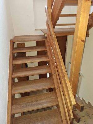 Holztreppe