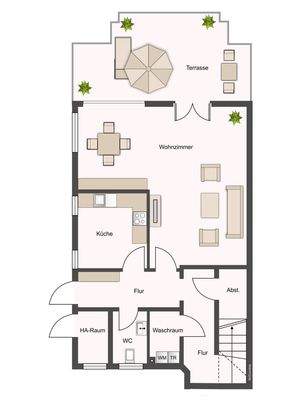 Grundriss Erdgeschoss