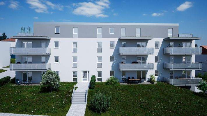 Visualisierung Hausansicht Nord