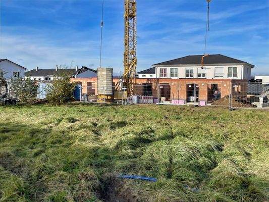 Ansicht Terrassen/Gärten Süden