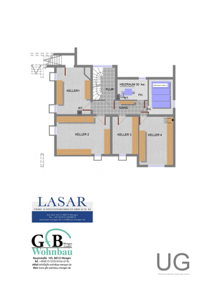 Grundriss Untergeschoss