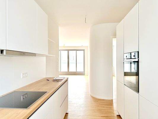 Küche Blick Wohnzimmer