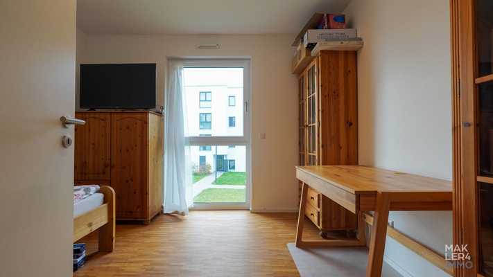 Flexibel nutzbarer Raum – Kind, Arbeit, Gast