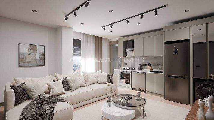 Flats for Sale in Antalya Near the Municipality Building