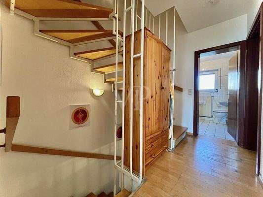 Flurbereich mit Treppenzugang