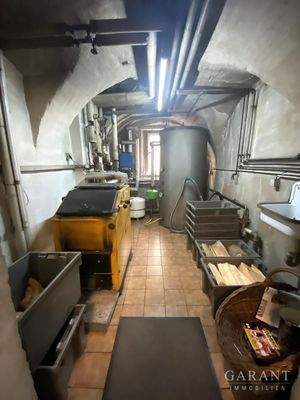 Blick in den Heizraum