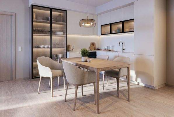 20241011-Residences Aurora - Type B - kitchen - coastal calm-