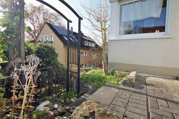 Außenzugang zum Garten