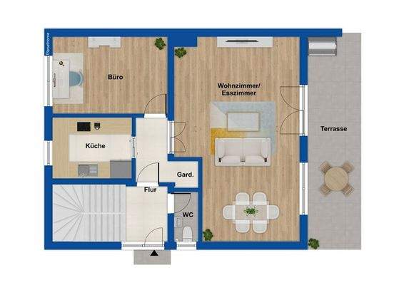 Grundriss Erdgeschoss