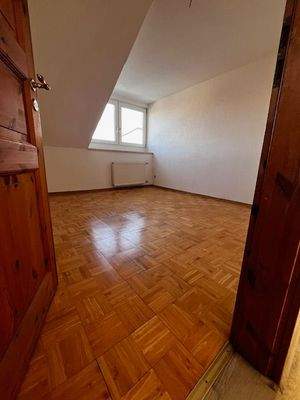 Blick ins Schlafzimmer