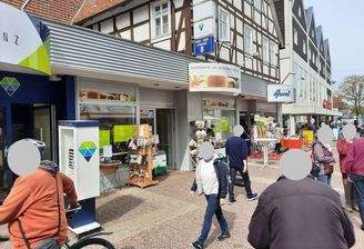 Laden Fußgängerzone Korbach