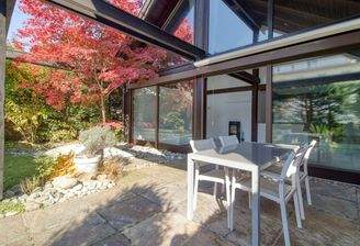 Überdachter Freisitz