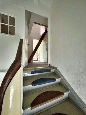 Treppe zum Obergeschoss