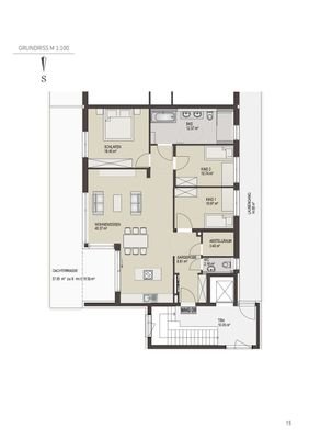 Wohnungsgrundriss