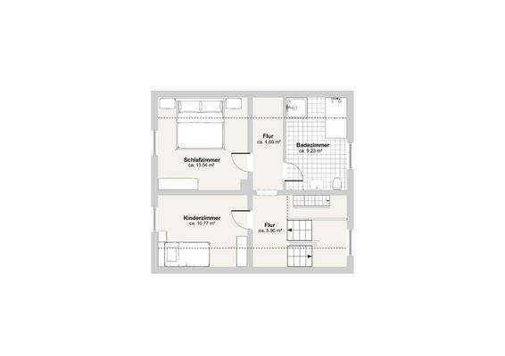 Grundriss Obergeschoss