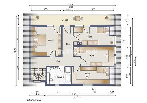 Bex-WuW-Grundriss (Dachgeschoss)