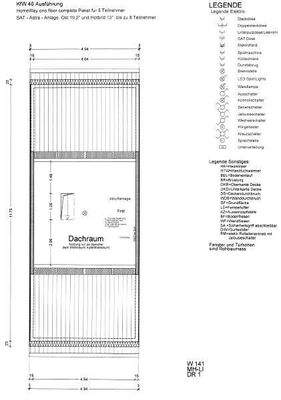 Grundriss Spitzboden