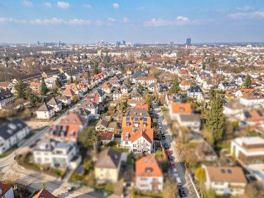 Blick auf die Umgebung