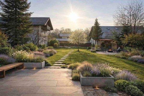 Beispiel Terrasse + Garten