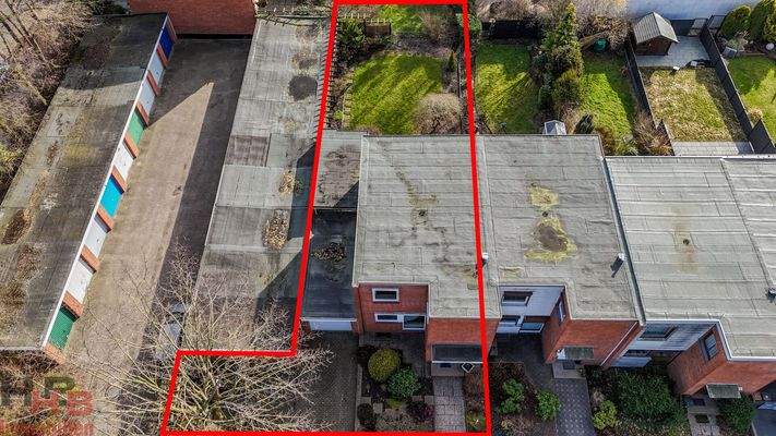 Vogelperspektive Grundstück