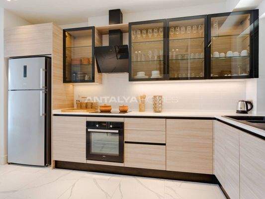 Furnished Apartments in a Beachfront Complex in Yalikavak Bodrum