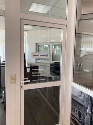 Blick in Büro