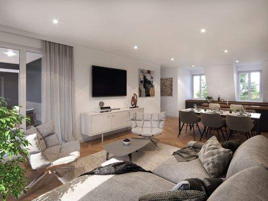 Visualisierung Wohnbereich