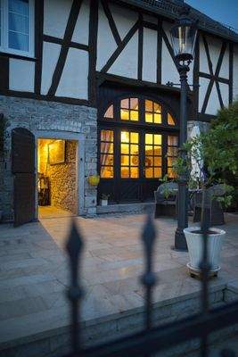 Abendstimmung im Landhaus