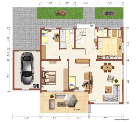 Erdgeschoss-unverbindliche-Illustration