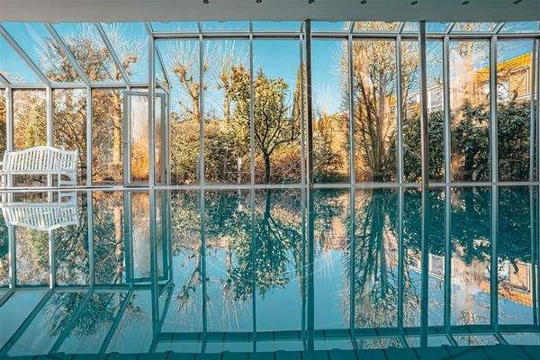 Große Fensterfronten