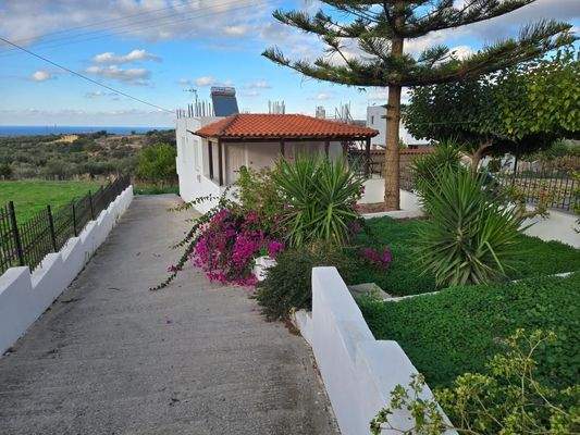 Kreta, Erfi: Bungalow mit Meerblick zu verkaufen