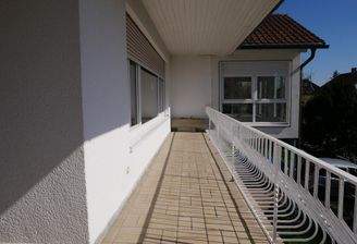 umlaufender Balkon Südseite