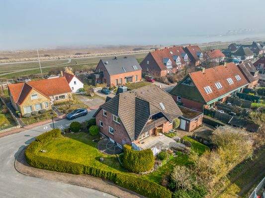 Seitenansicht rechts und Rückseite