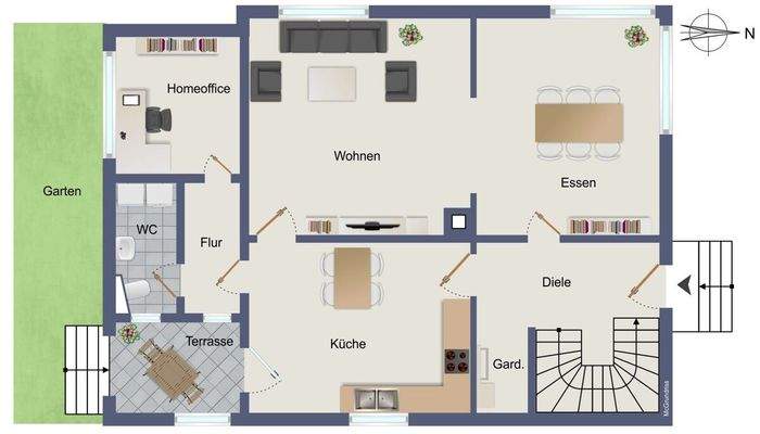 Grundriss Erdgeschoss