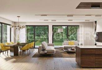 Visualisierung Wohnzimmer EG