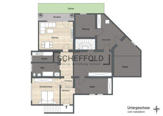 Grundriss Untergeschoss