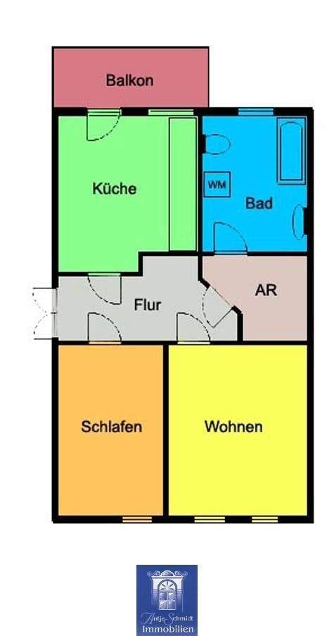 Gepflegte Wohnung mit Loggia, Blick ins Grüne und modernem Badezimmer! - Photo 5