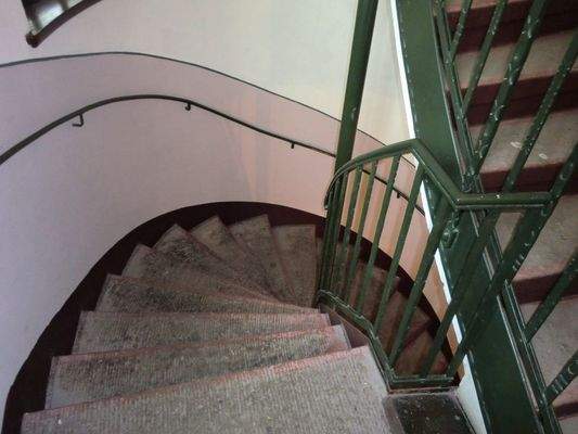 Im Treppenhaus