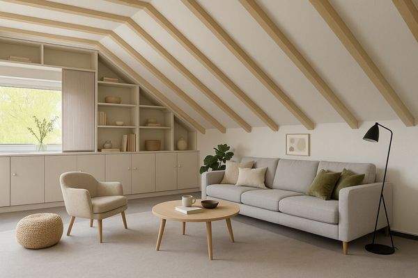 Wohnbereich DG Visualisierung