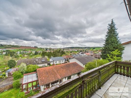 Ausblick Wohnzimmer
