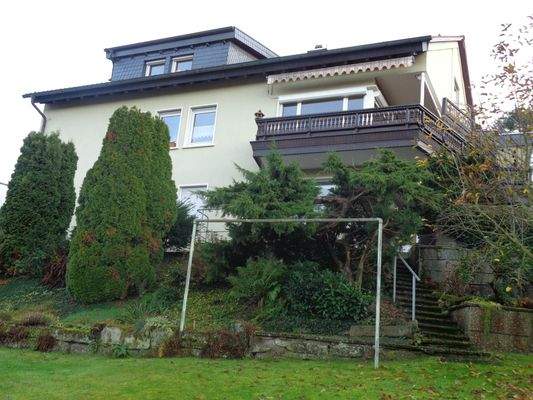 Hausansicht vom Garten