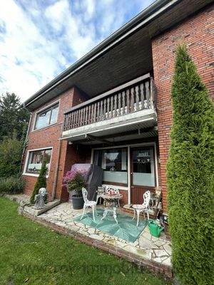 rückwärtige Ansicht / Balkon abgängig