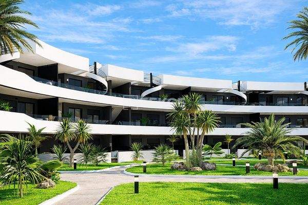 Golf Apartments with Outdoor Spaces in Los Alcázares