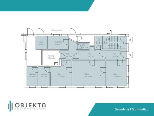 Grundriss EG Dornstadt