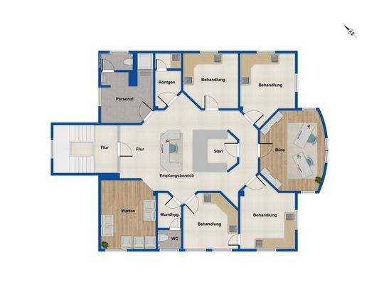 Grundriss 2. Obergeschoss