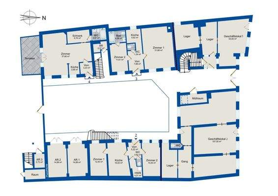 Grundriss Erdgeschoss