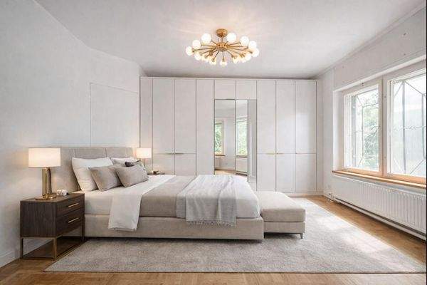 Visualisierung Schlafzimmer EG