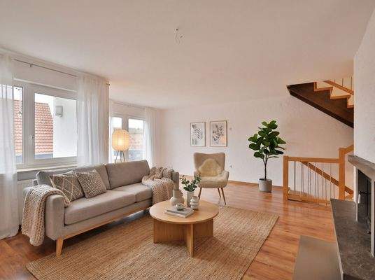 EG: Heller Wohnbereich (Visualisierung)